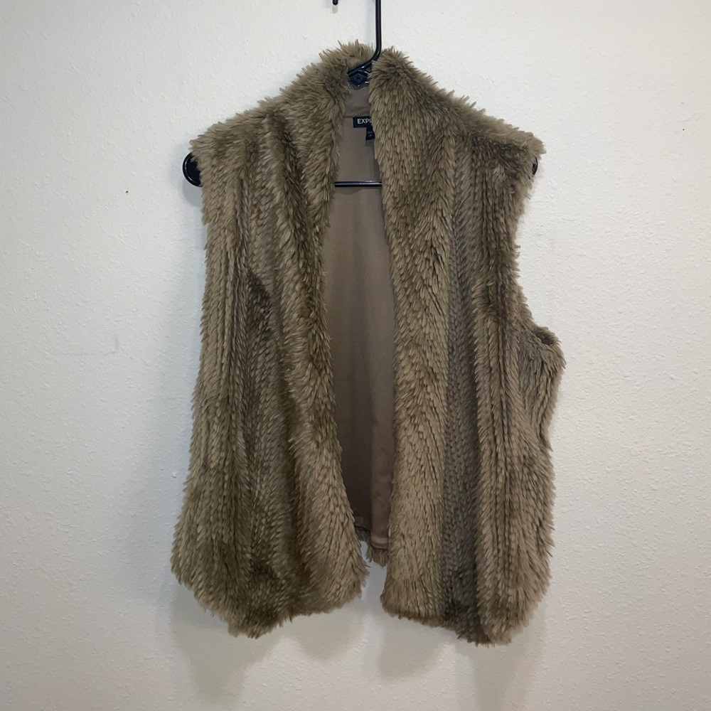 Faux Fur Express Vest